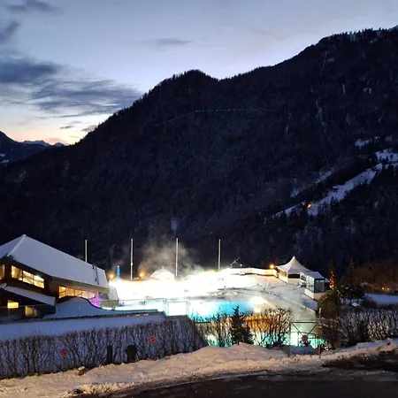 아파트 Les Bains D'ovronnaz - Sud Terrasse