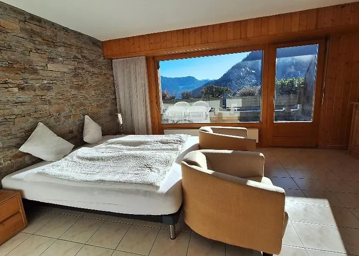 Les Bains D'ovronnaz - Sud Terrasse * 오브로나즈