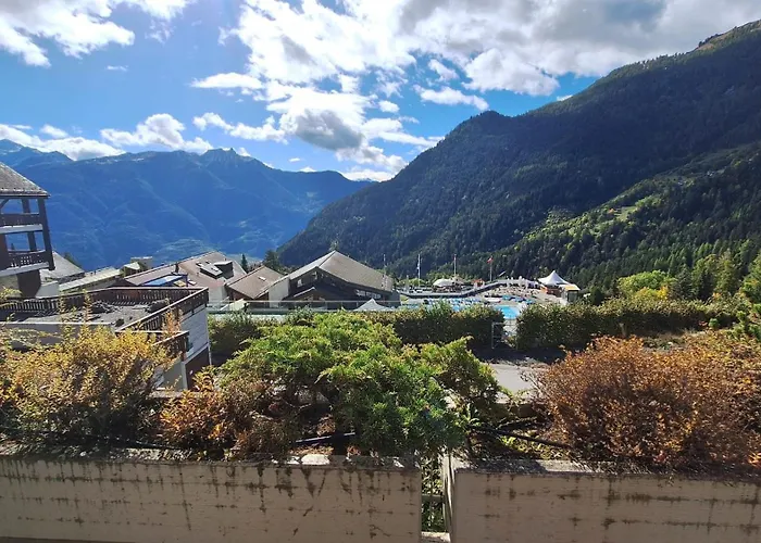 公寓 Les Bains D'ovronnaz - Sud Terrasse *