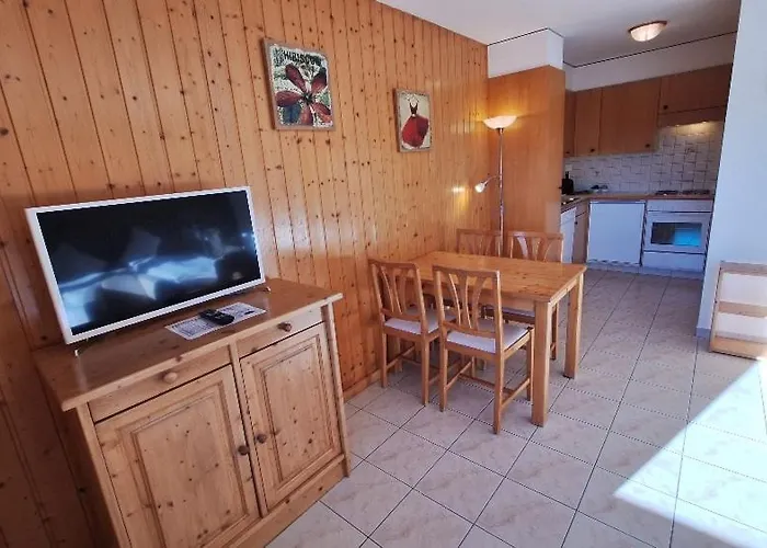 公寓 Les Bains D'ovronnaz - Sud Terrasse